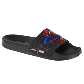 Adidas Adilette Shower Slides Spiderman Jr FZ1716 pantofole nero