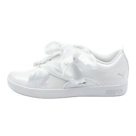 Scarpe Puma Smash Wns Bkl Patent W 369638 01 bianco