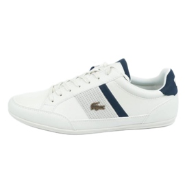 Scarpe Lacoste Chaymon 120 M 12WN1 bianca blu navy