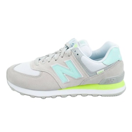 New Balance WL574SS2 bianco grigio verde