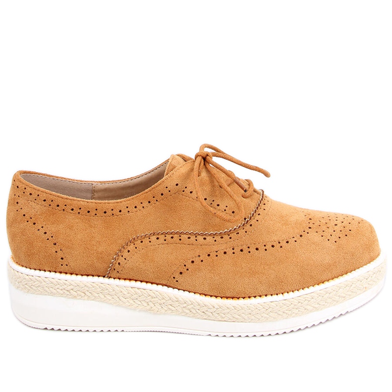 Scarpe da donna espadrillas Apia Camel marrone