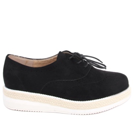 Scarpe da donna espadrillas Apia Nero