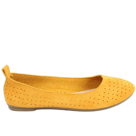 Ballerine traforate Ameli Yellow giallo