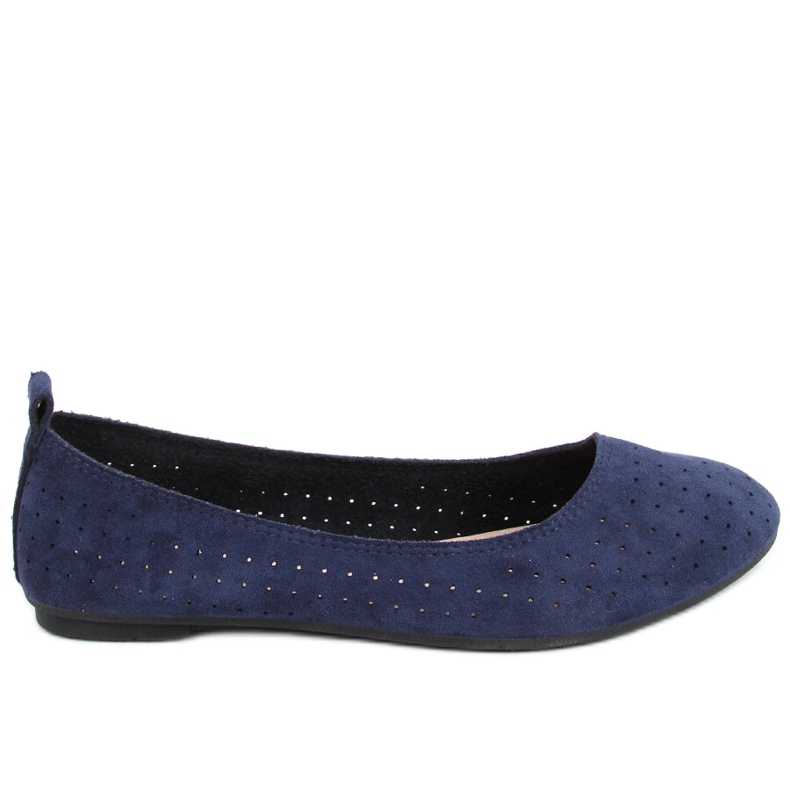 Ballerine traforate Ameli Navy blu navy