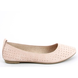 Ballerine traforate Ameli Beige