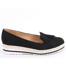 Mocassini da donna, espadrillas Hilma Black nero