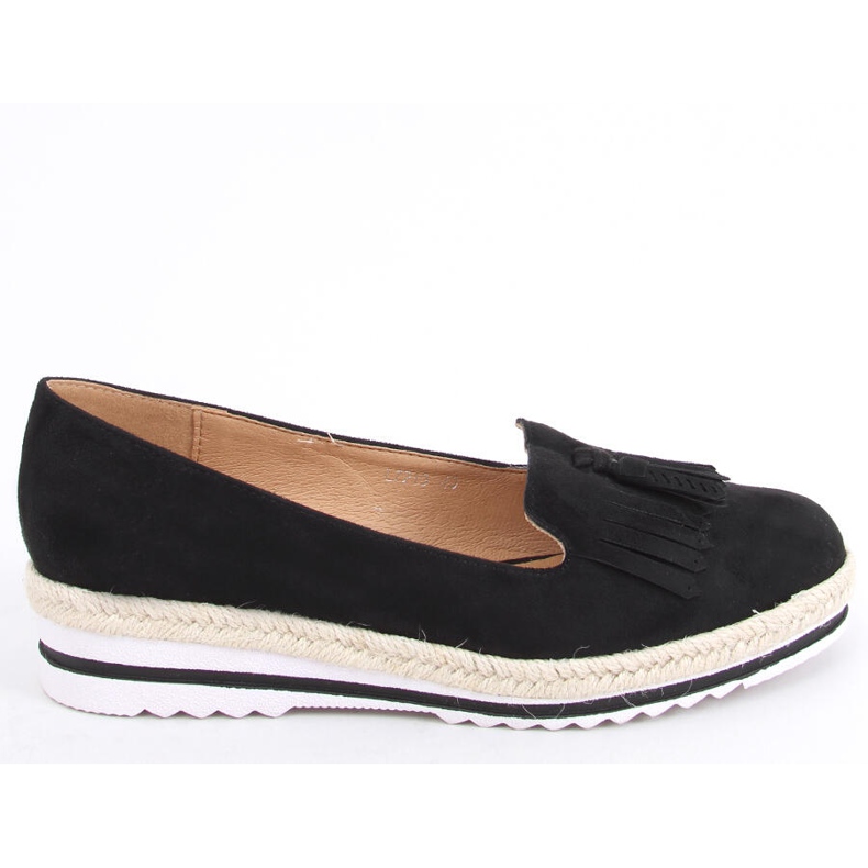 Mocassini da donna, espadrillas Hilma Black nero