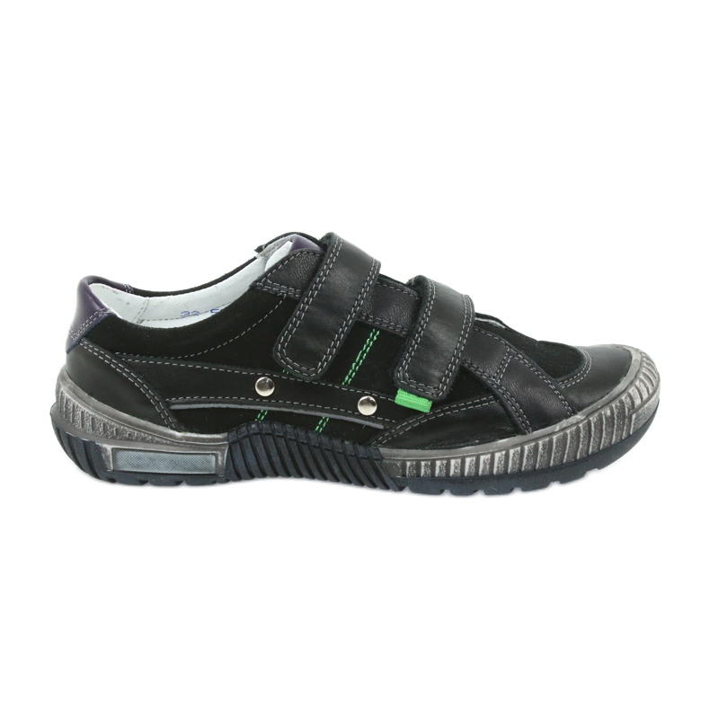 Scarpe da bambino Bartek 55287 nere nero grigio verde