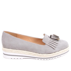 Mocassini ed espadrillas da donna Hilma Grey grigio