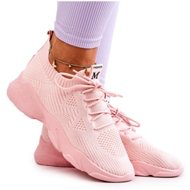 PS1 Scarpe Sportive Sneakers Tessuto Rosa Nolene