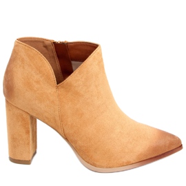 Stivaletti Ankara Camel marrone