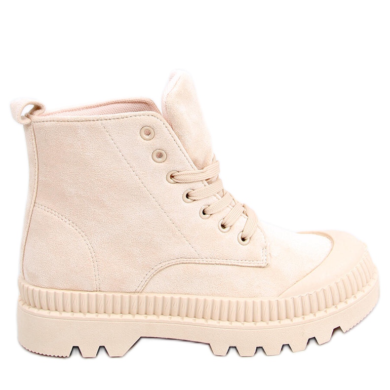 Sneaker da trekking alla caviglia Bibi Beige