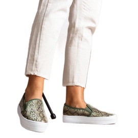 Scarpe da ginnastica Irving verdi verde