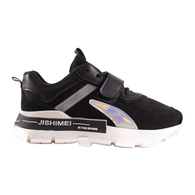 TRENDI Sneakers Sportive Con Velcro nero