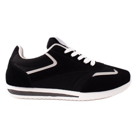 TRENDI Scarpe sportive leggere nero