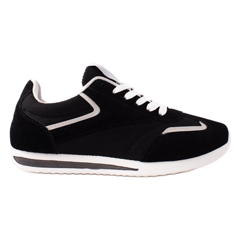 TRENDI Scarpe sportive leggere nero