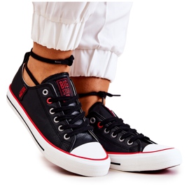 Sneakers in pelle Big Star JJ274129 nere nero