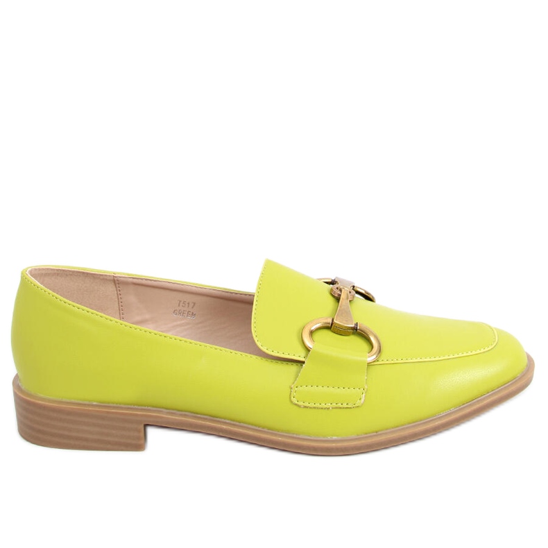 Mocassini da donna Jonna Green verde