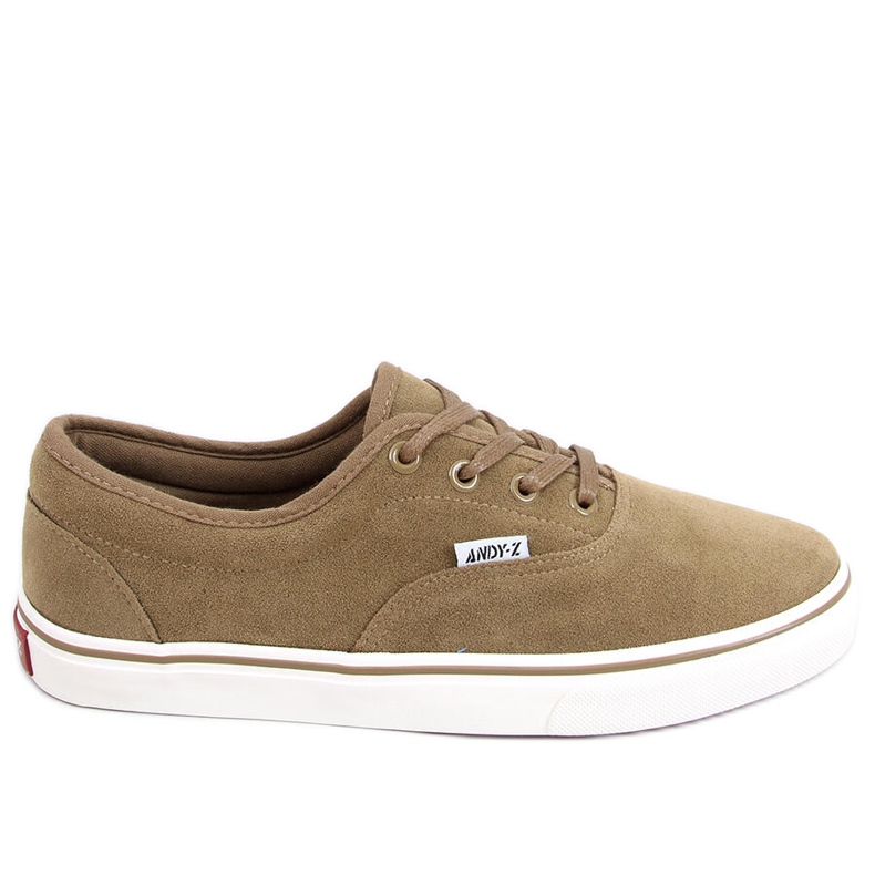 Sneakers da donna in camoscio Lovis Taupe marrone verde