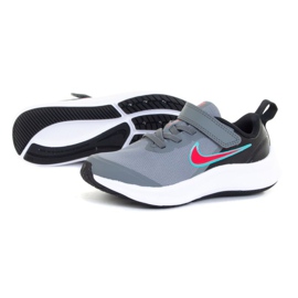 Scarpa Nike Star Runner 3 (PSV) Jr DA2777-008 grigio
