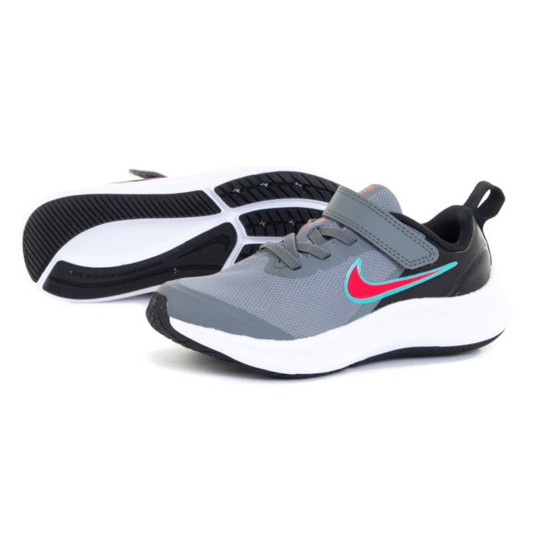 Scarpa Nike Star Runner 3 (PSV) Jr DA2777-008 grigio