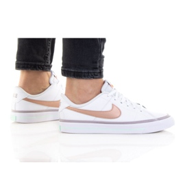 Scarpe Nike Court Legacy (GS) Jr DA5380-112 bianco