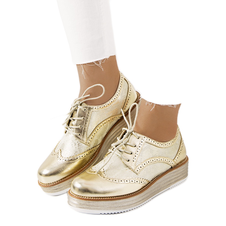 Scarpe da donna Gold Menard d'oro