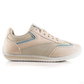 TRENDI Scarpe sportive leggere beige
