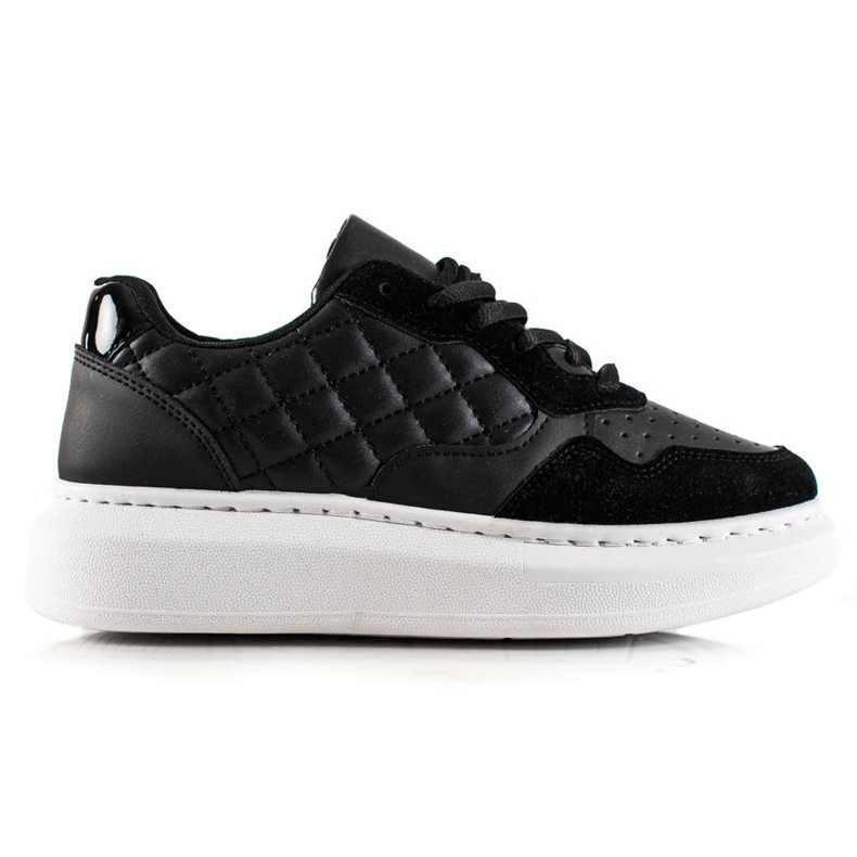 BUONAROTTI Scarpe sportive trapuntate Sneakers nero
