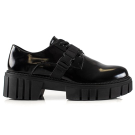 La.Fi Scarpe con plateau con fibbia nero