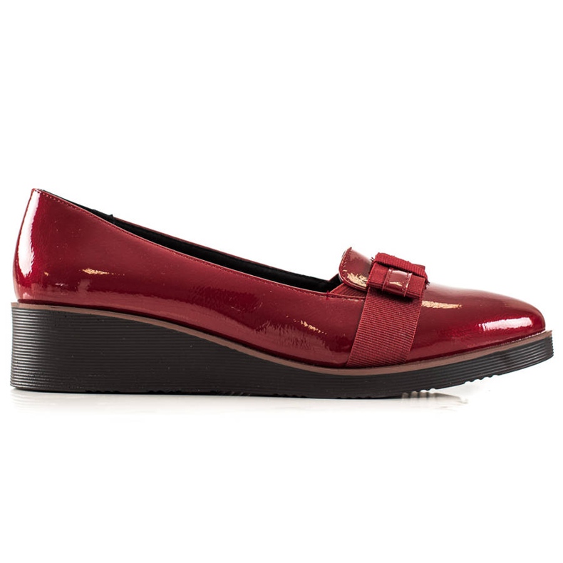 Scarpe Vinceza laccate rosso multicolore