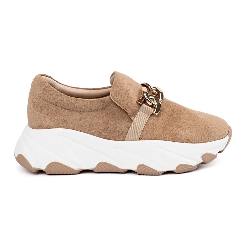 W. Potocki Sneakers Potocki in pelle scamosciata beige