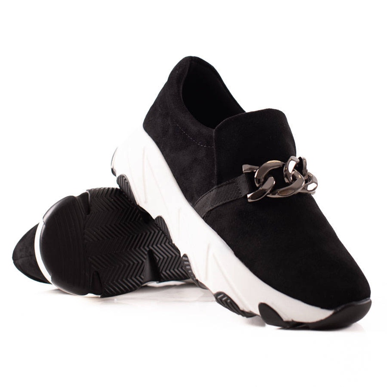 W. Potocki Sneakers Potocki in pelle scamosciata nero