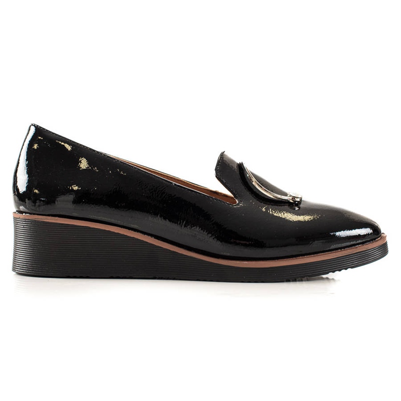 W. Potocki Scarpe laccate Potocki nero