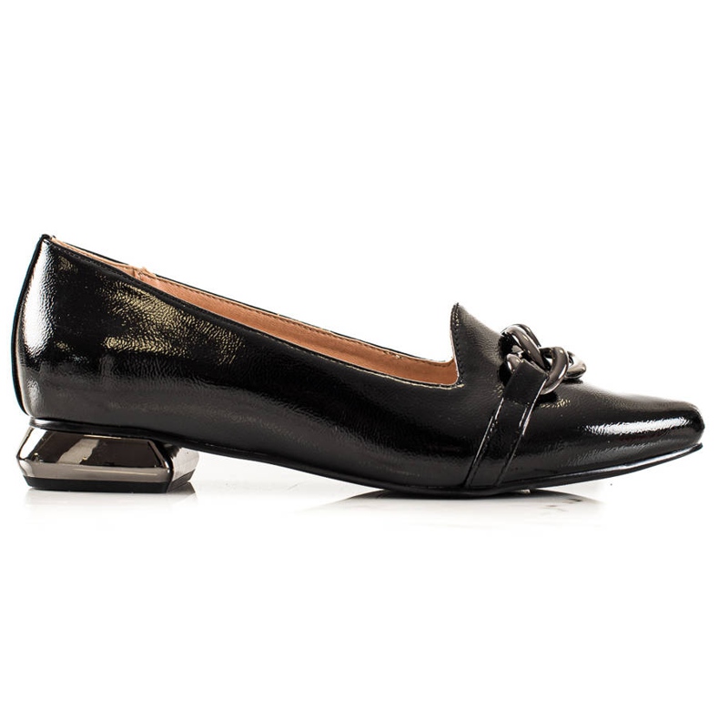 Décolleté con tacco Vinceza decorativo nero