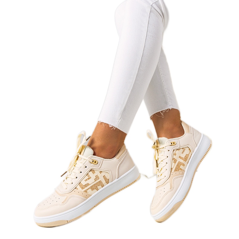 Sneakers beige da donna Richie