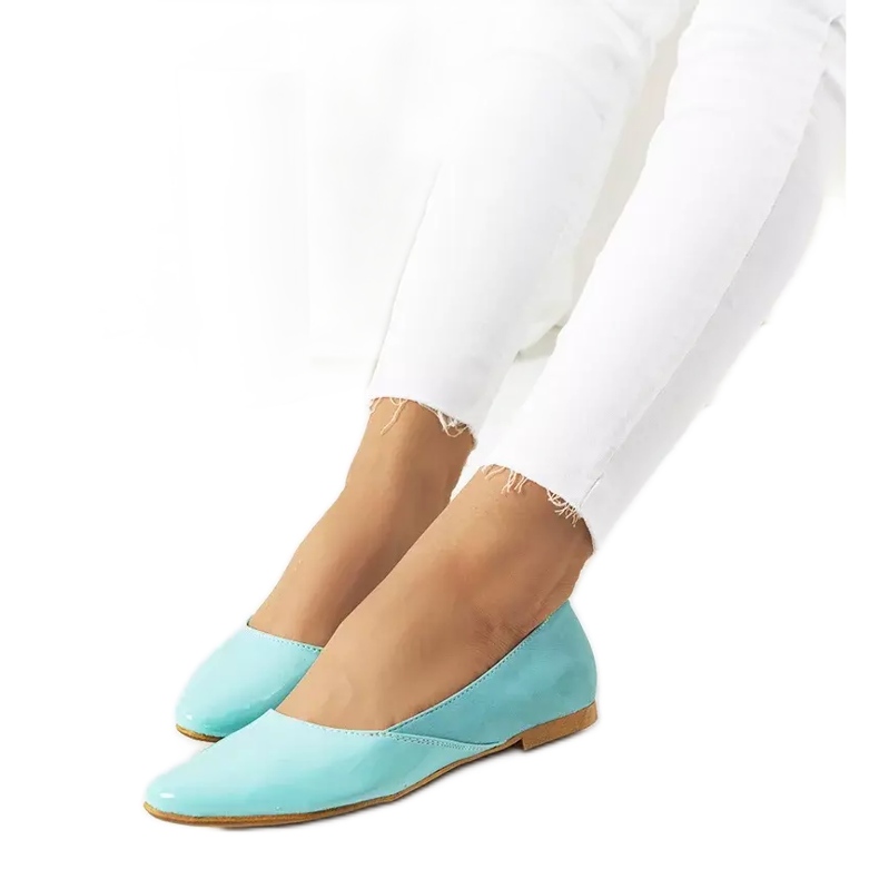 Ballerine Gambi blu