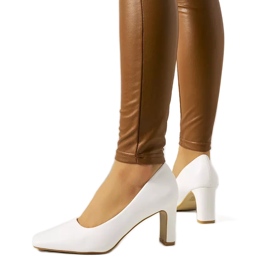 Décolleté Graves da donna bianche bianco ecru