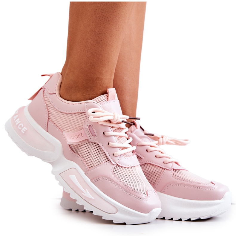 PM1 Scarpe Sportive Sneakers Mesh Rosa Zoomey