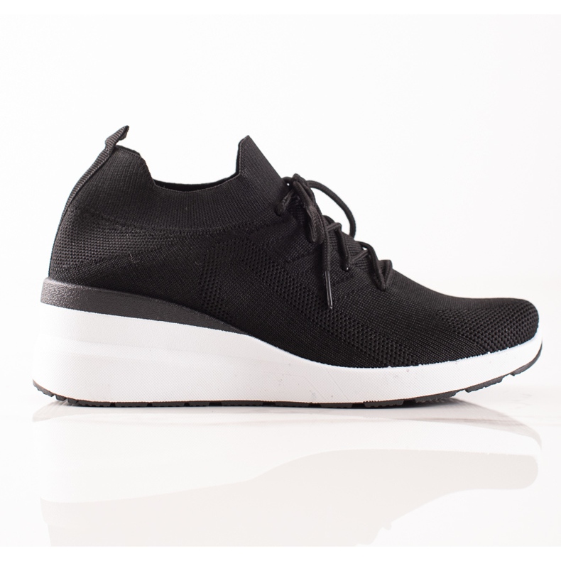 Goodin Scarpe con zeppa stringate nero