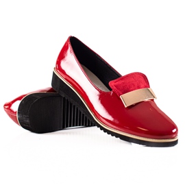 Goodin Scarpe leggere con ornamento rosso