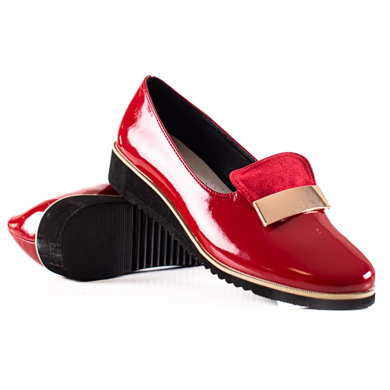 Goodin Scarpe leggere con ornamento rosso