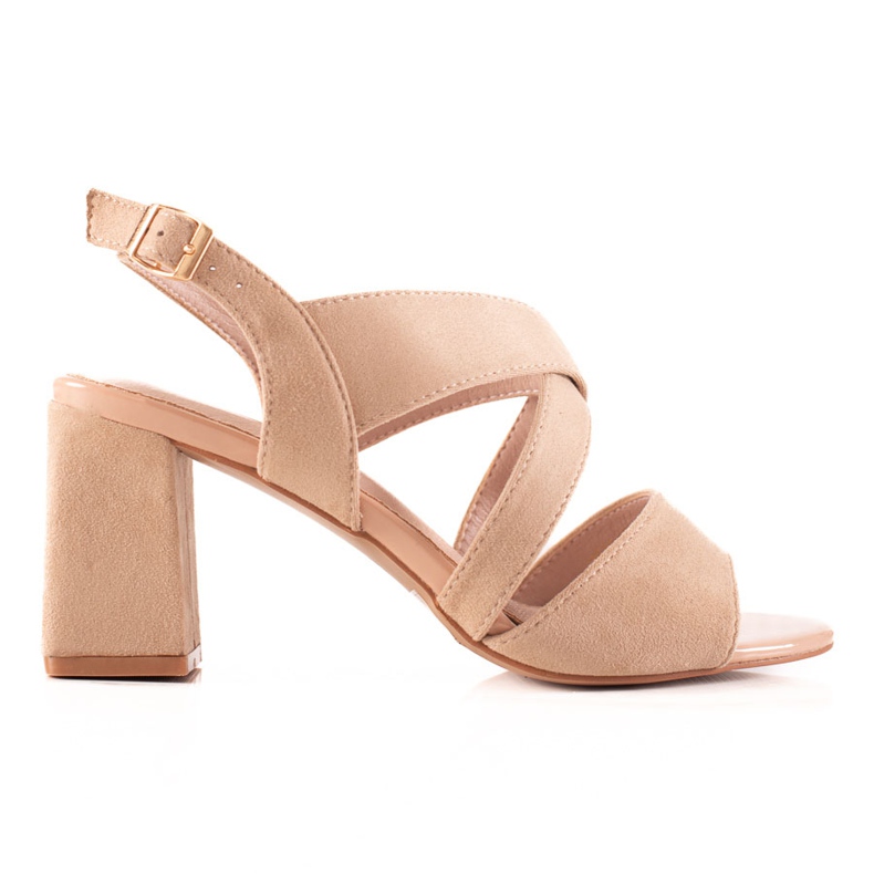 VINCEZA Sandali Tacco Alto beige