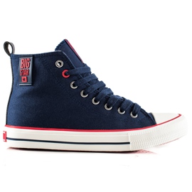 Sneakers Alte Big Star JJ274125 blu navy