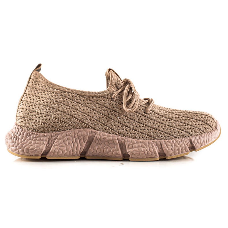 TRENDI Scarpe sportive marroni beige