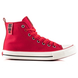 Sneakers Alte Big Star JJ274128 rosso