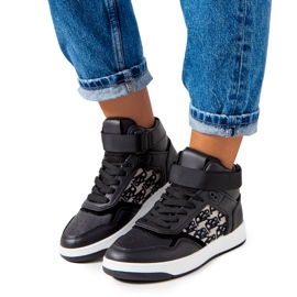 PA1 Sneakers Kansas da donna nere nero