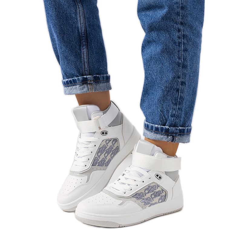 PA1 Sneakers bianche da donna Kansas bianca