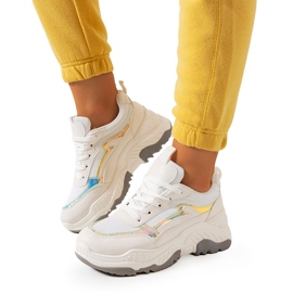 Sneakers Gossett beige bianco