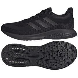 Scarpe da corsa Adidas SuperNova M H04467 nero